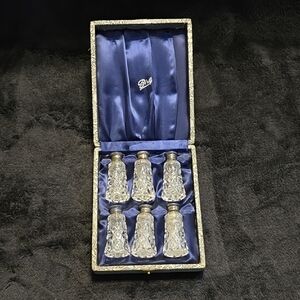 Birks Vintage Elegant Salt And Pepper Shakers